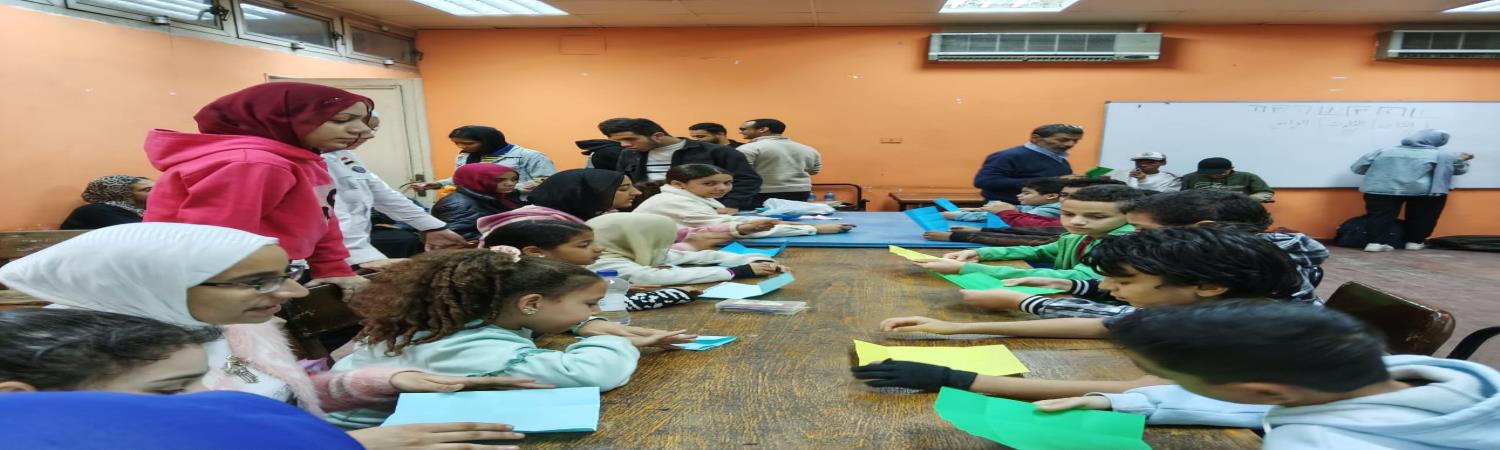 الورش الفنية بالنادي الثقافي الرياضي الاجتماعي بعين شمس